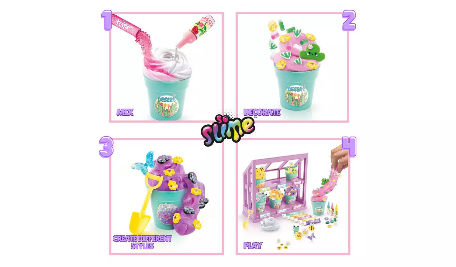 Canal Toys So Slime Flower Mini Garden
