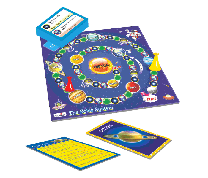 Creatives The Solar System Board Game