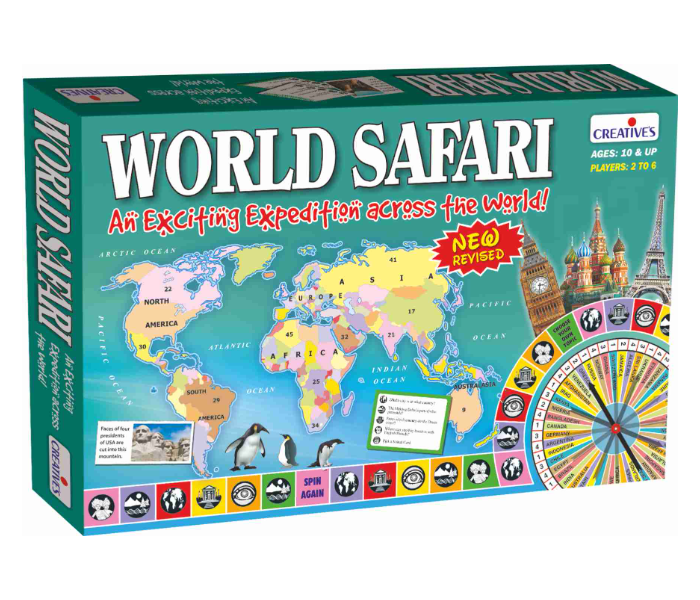 Creatives World Safari Educational Game