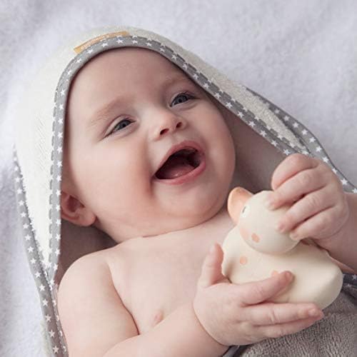 Cuddledry Hands Free Baby Bath Towel Grey Cuddledry Yallatoys
