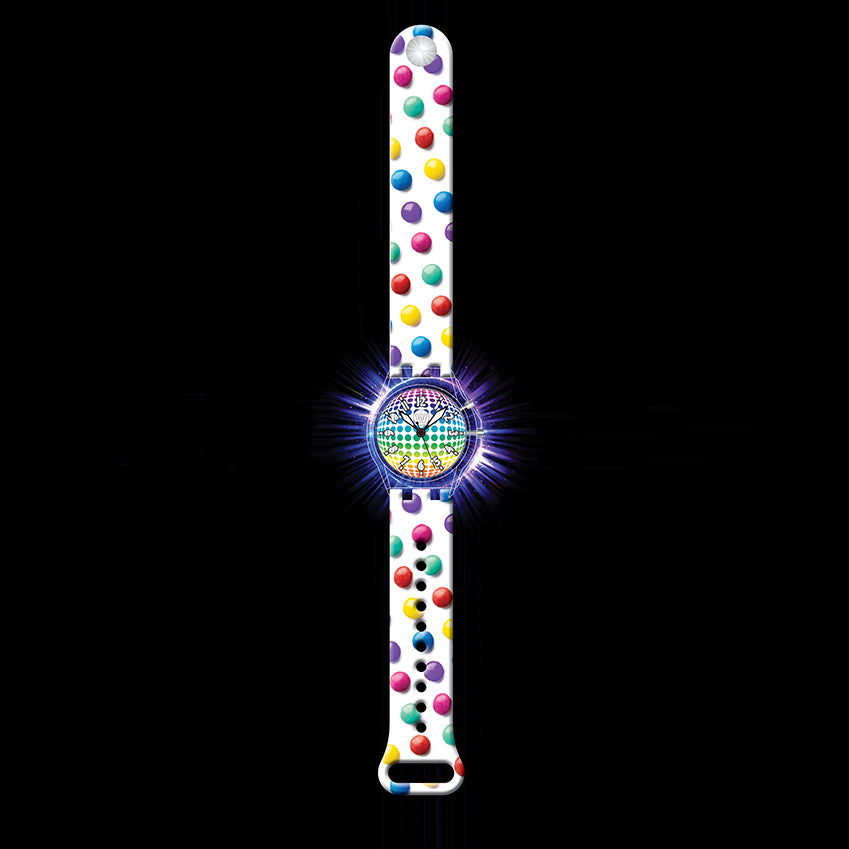 Candy Dots Theme Glowing Watch