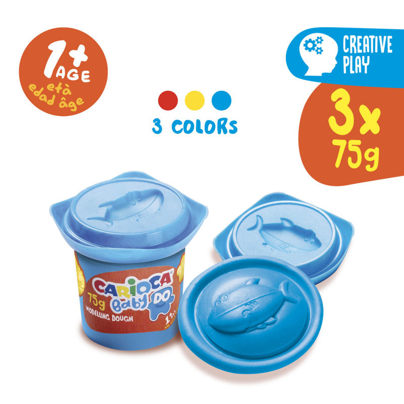 Carioca 75g Modelling Dough Set