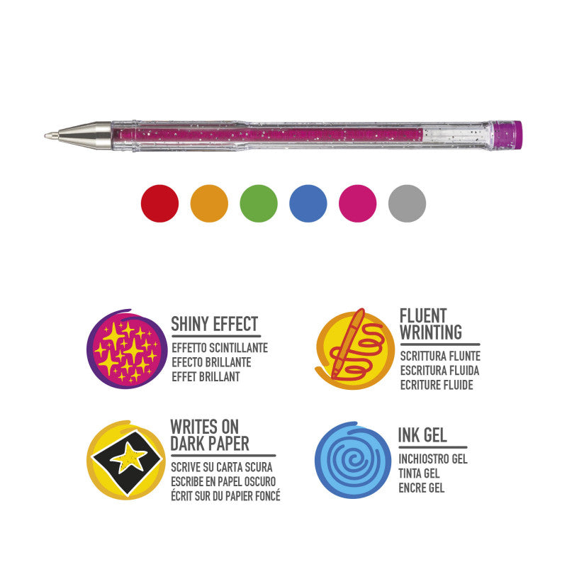 Carioca Glitter Gel Pen