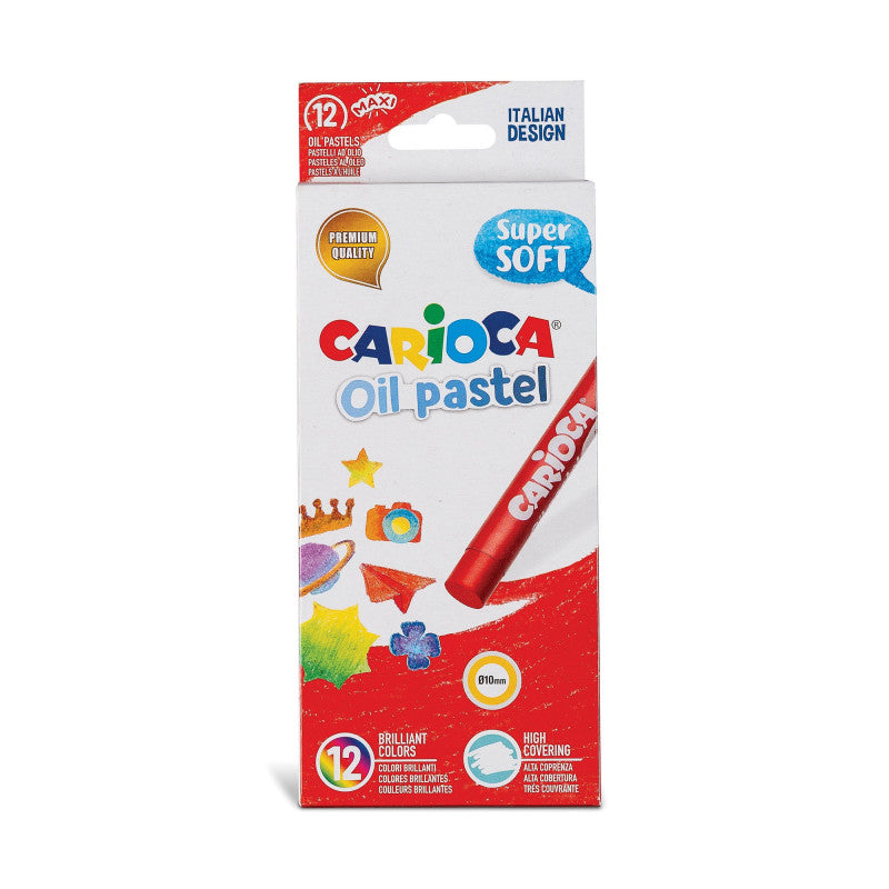 Carioca Oil Pastels 12pcs Box