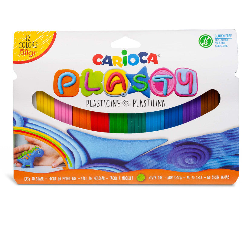 Carioca Plastilina 12 Piece Box