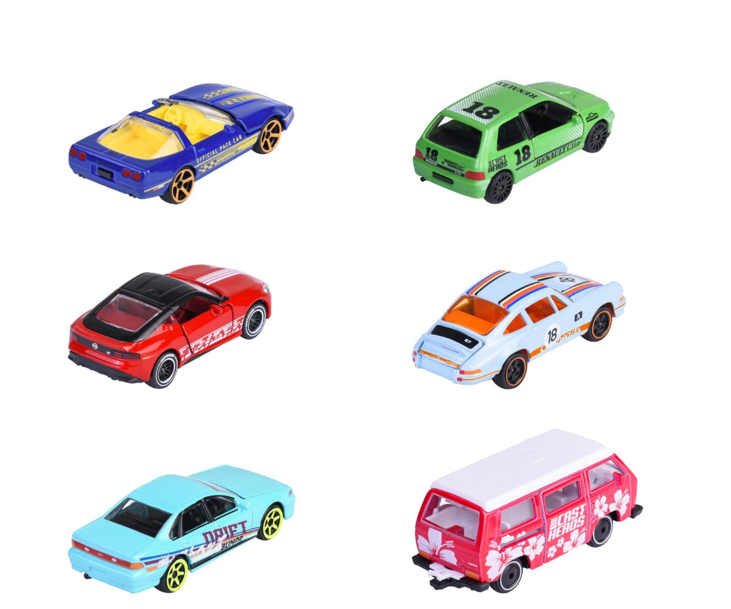CastHeads series model car