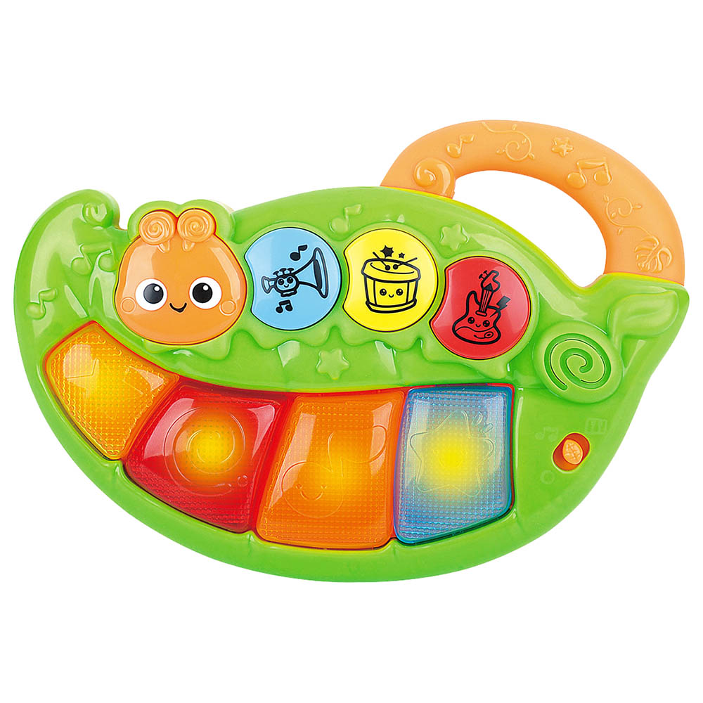 Caterpillar Musical Keyboard Front View