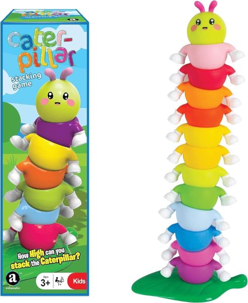 Caterpillar Stacking Balance Board Game