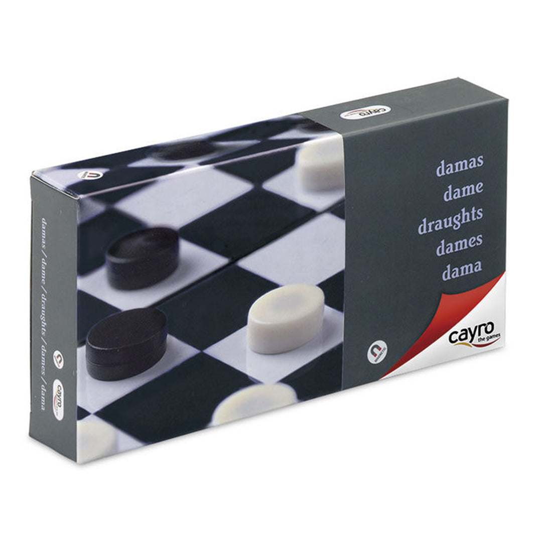 Cayro Small Magnetic Draughts Set