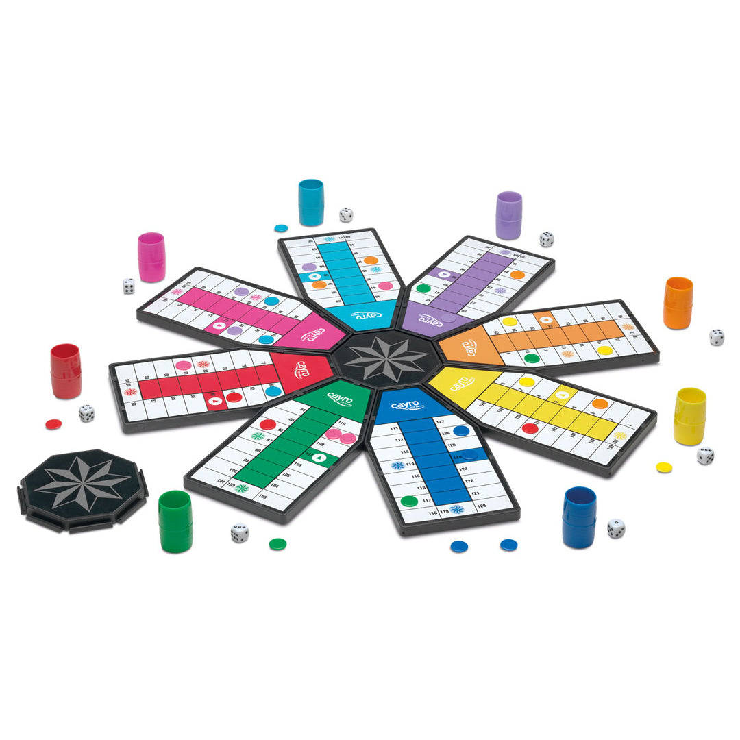 Cayro Traditional 8 Person Parchis