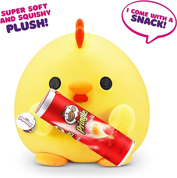 Chicken Holding Pringles Can Plush