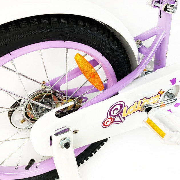 Chipmunk 14-inch Purple Alloy Bike