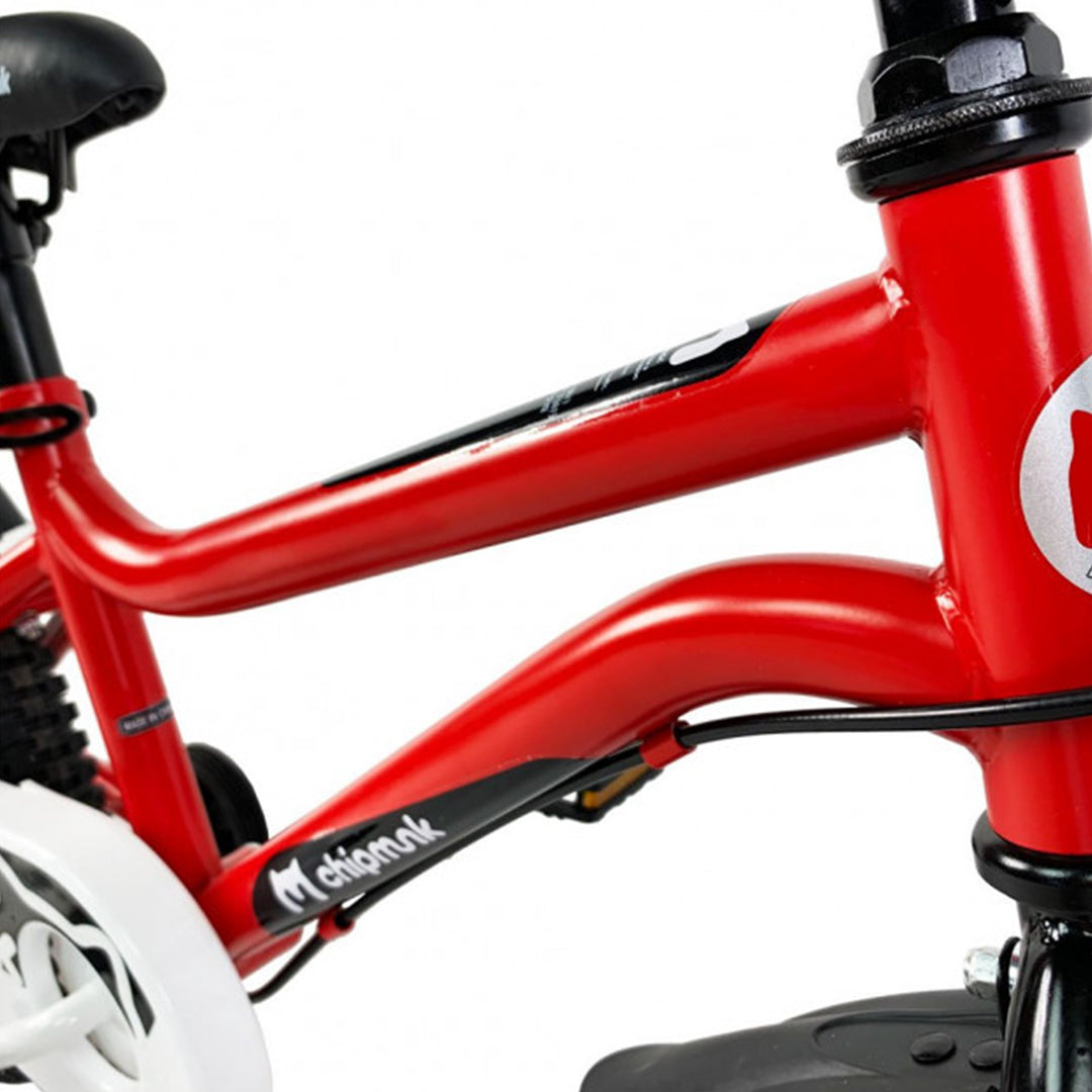Chipmunk Red Bike With Basket
