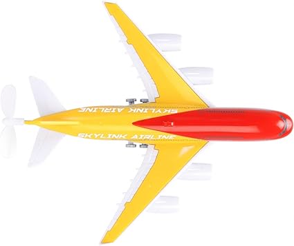 Circling toy plane