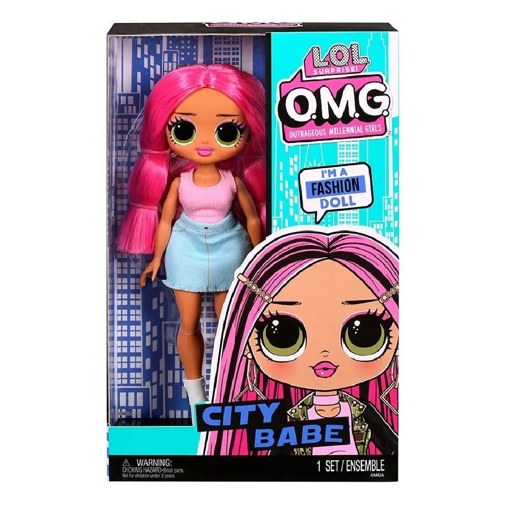 City Babe mini collectible doll