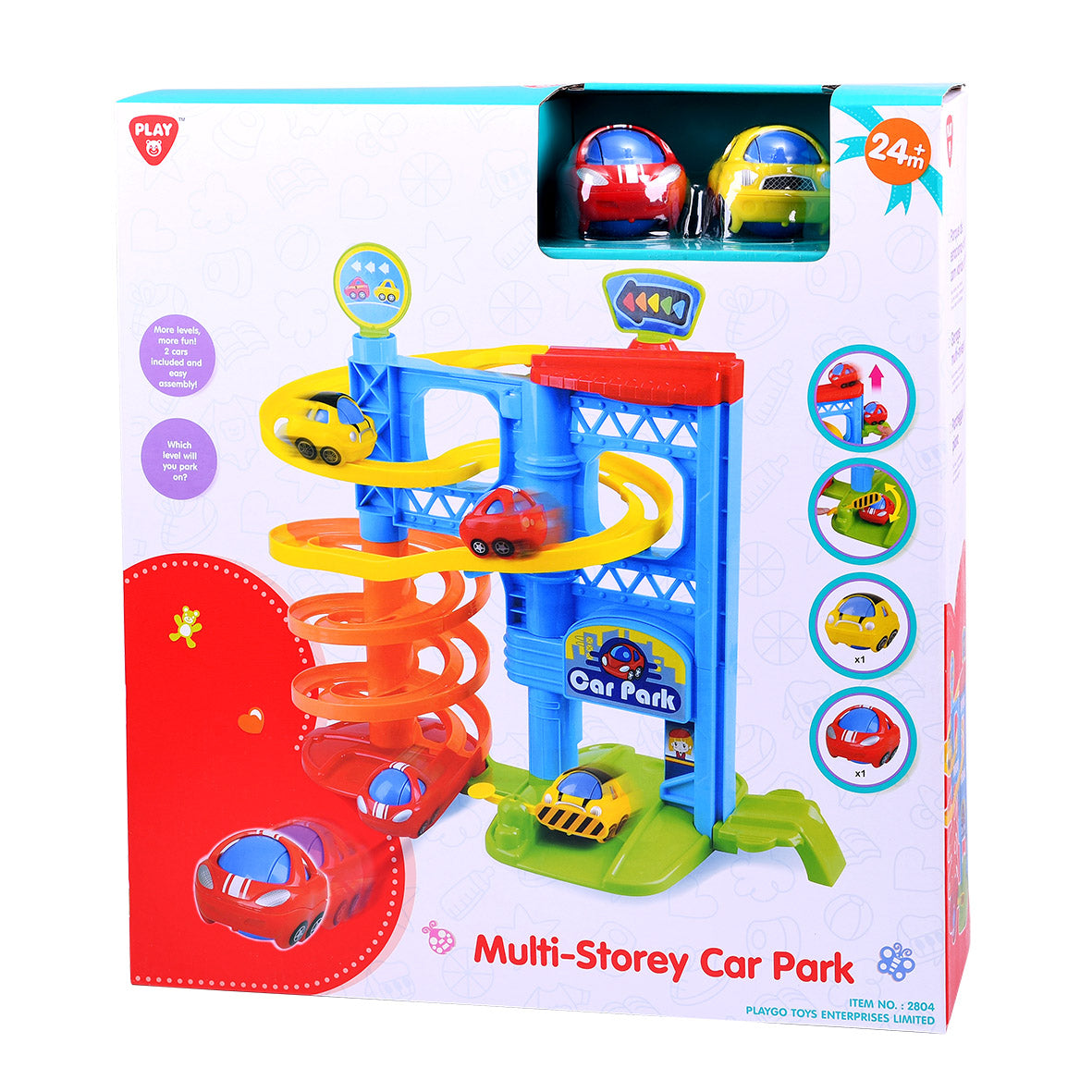 City Garage Playset Portrait Shot