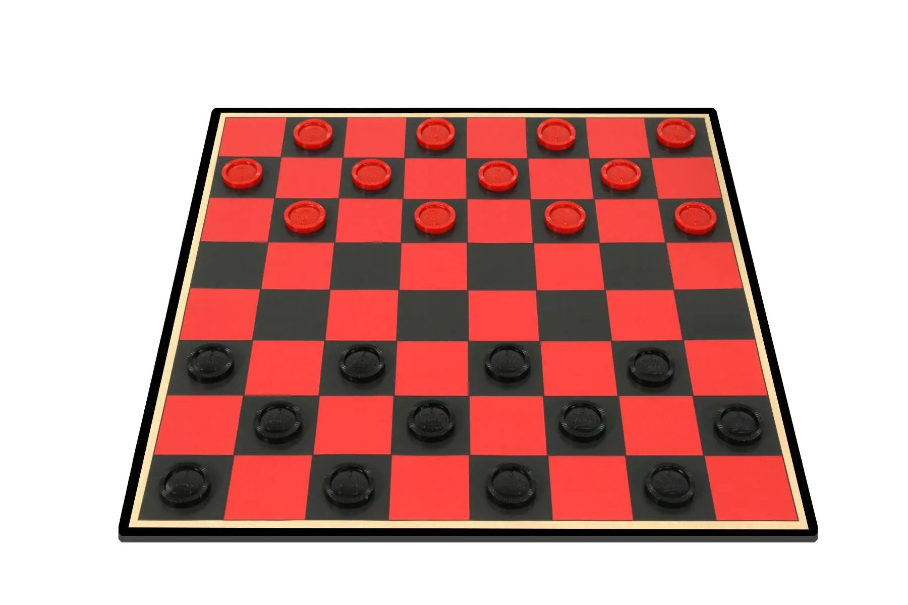 Classic Foldable Checkers Game Set