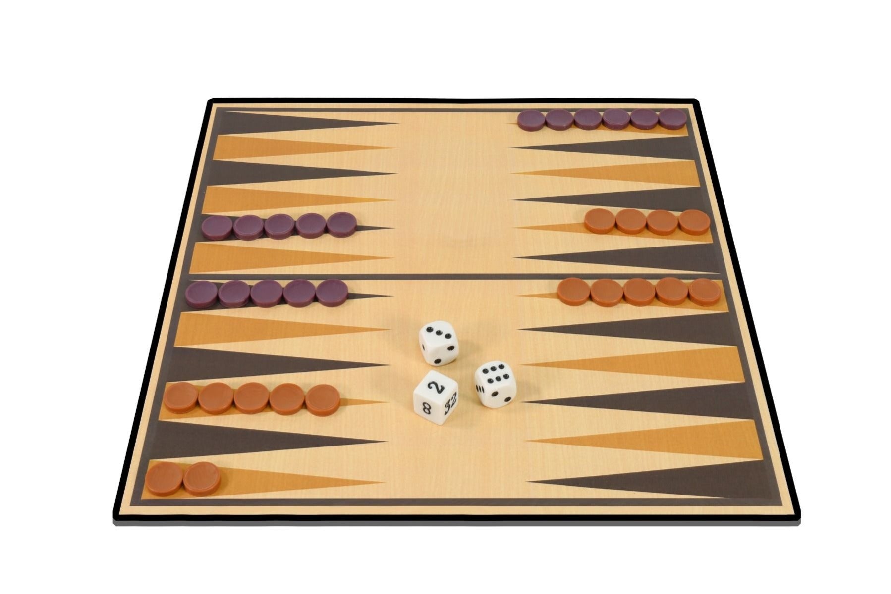 Classic Portable Backgammon Game Board
