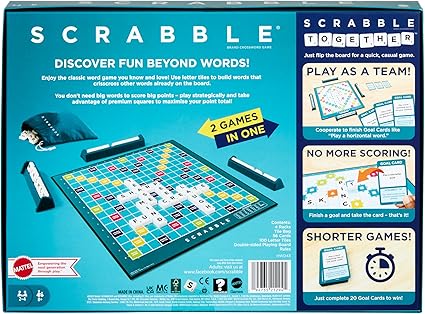 Classic Scrabble Board and Racks