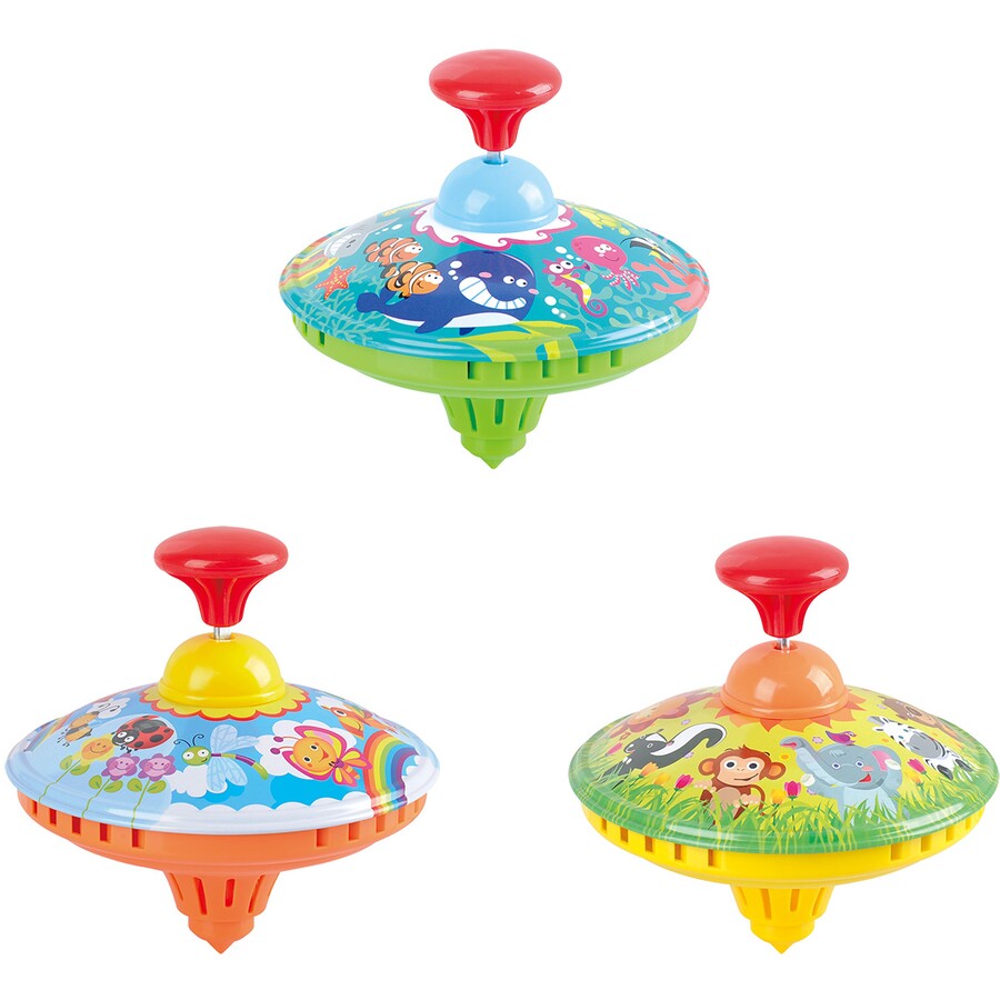 Classic Spinning Top Toy Front View