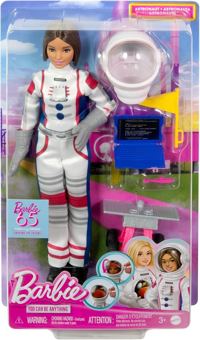 Collectible Barbie Feature Career astronaut toy