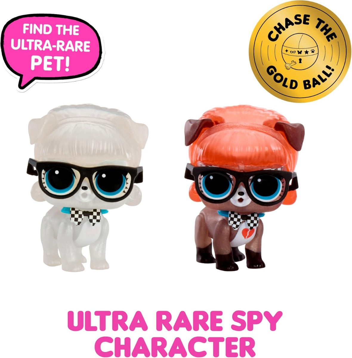 Collectible Eye Spy mini dolls