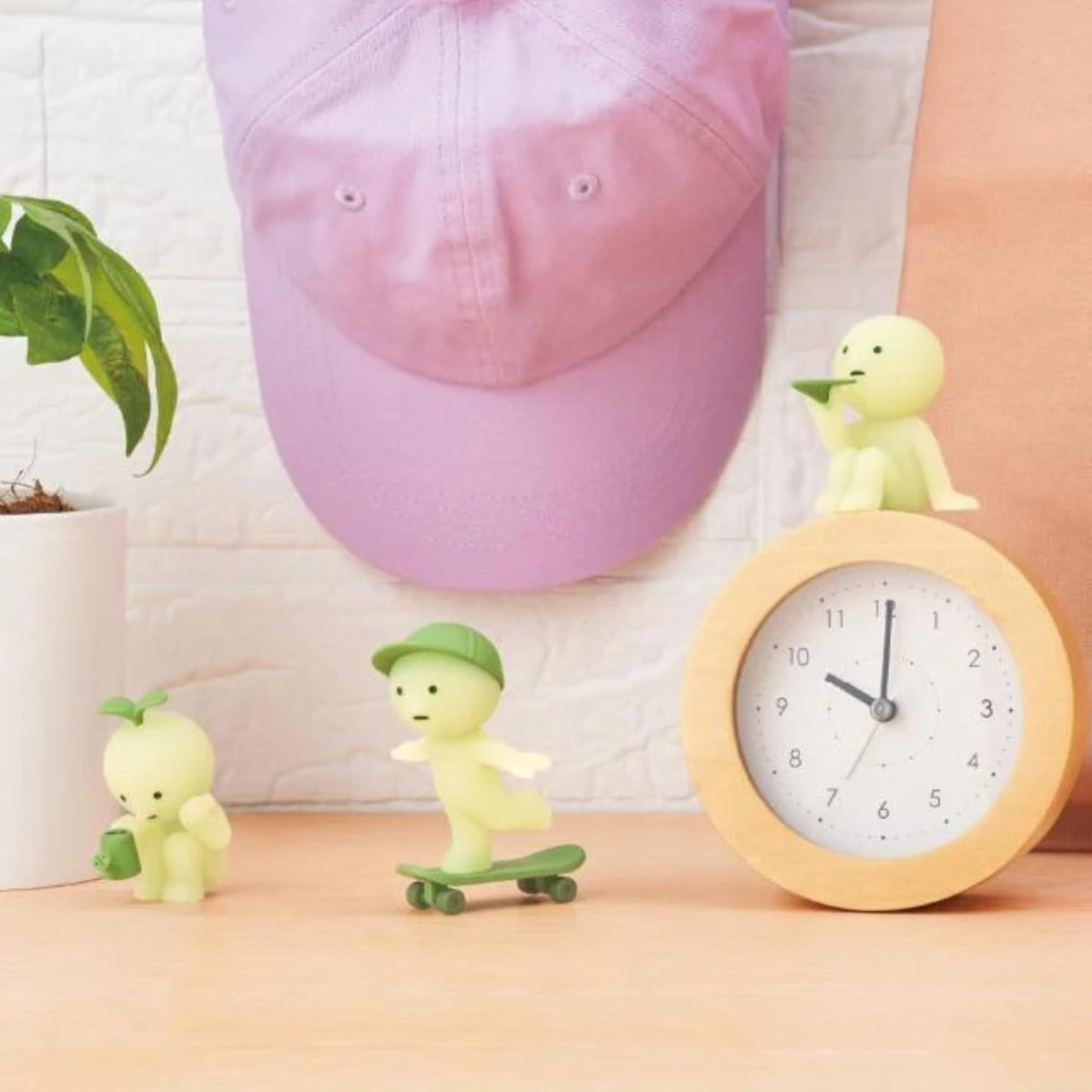 Collectible Smiski glow toy