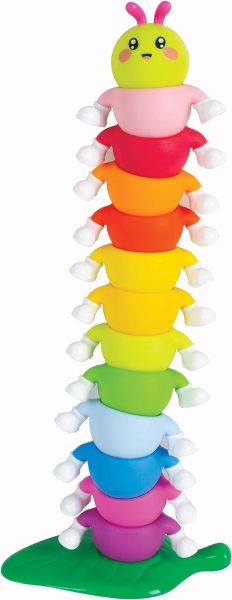 Colorful Caterpillar Balance Stacking Game