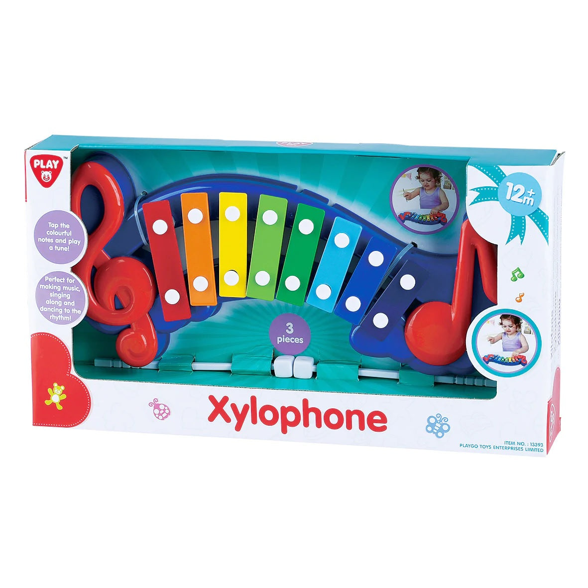 Colorful Kids Xylophone Toy Layout