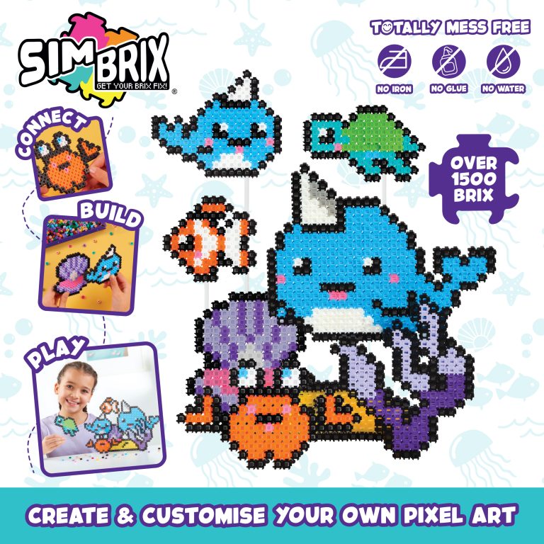 Colorful Underwater Friends Craft Kit