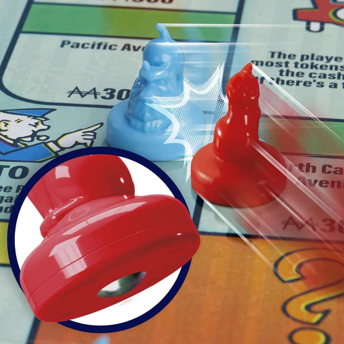 Competitive Monopoly Knockout Game Board