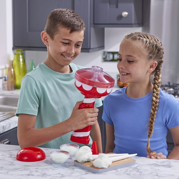 Cotton Candy Making with kid