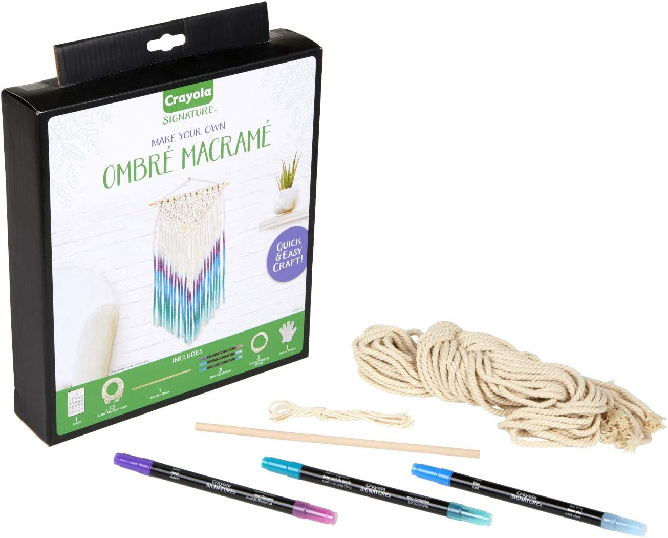 Crayola Macrame Wall Hanging Box