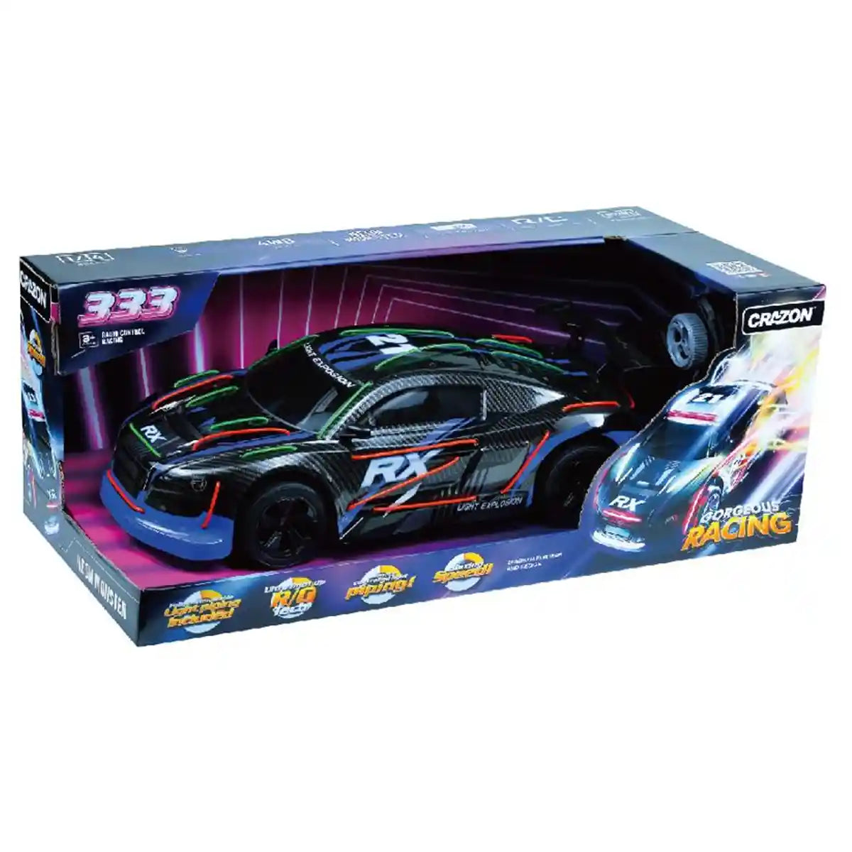 Crazon neon monster car