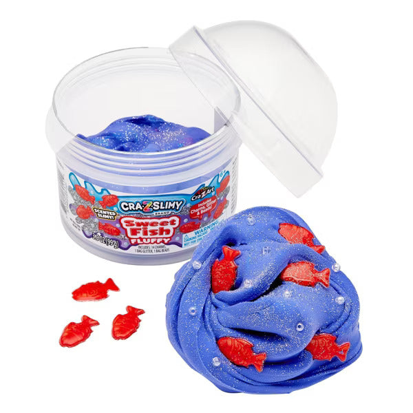 Crazslimy Sweet Fish Slime Jar