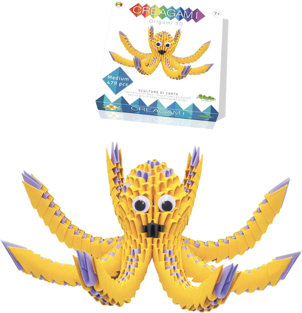 Creagami 3D Octopus Origami Kit