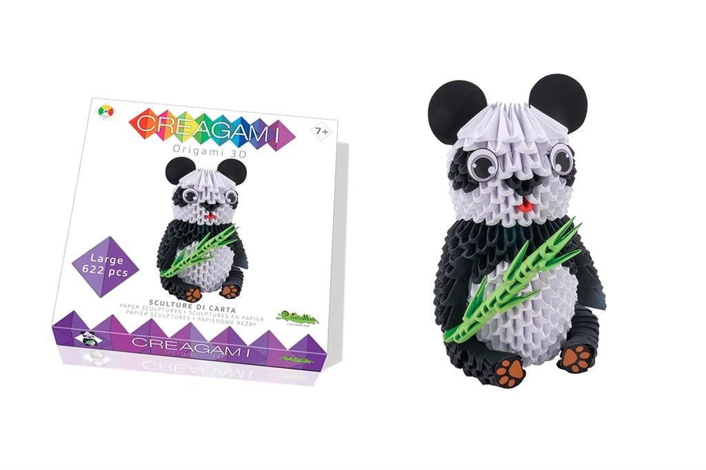 Creagami 3D Panda Origami Kit