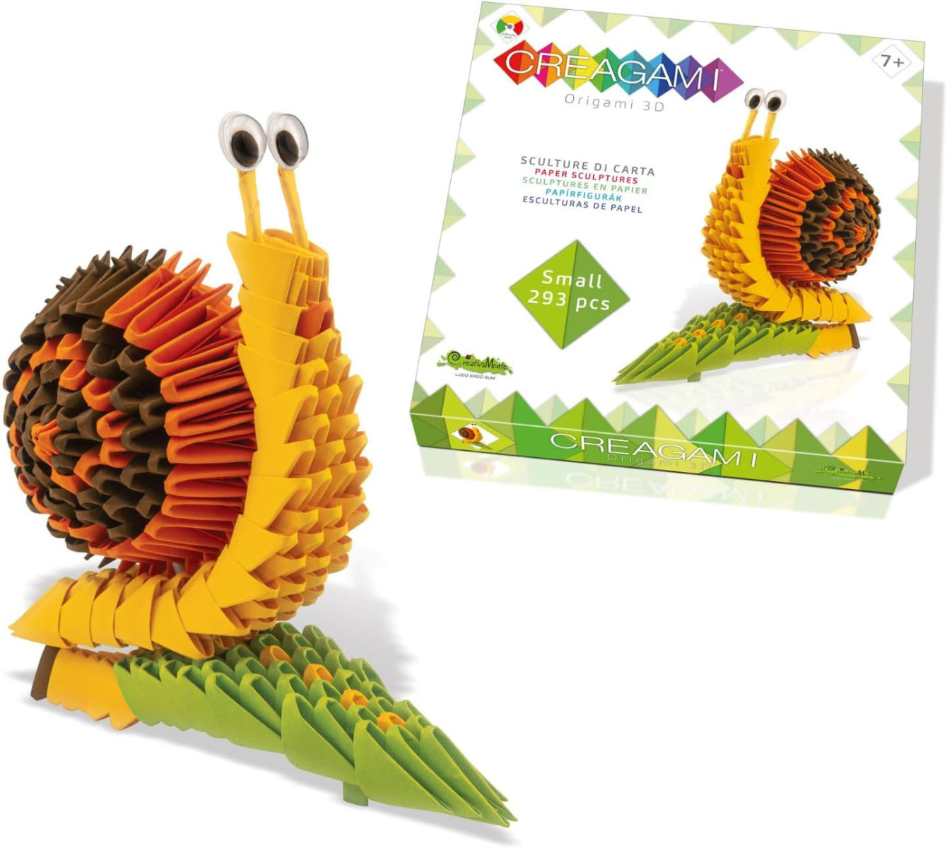 Creagami 3D Snail Origami Kit