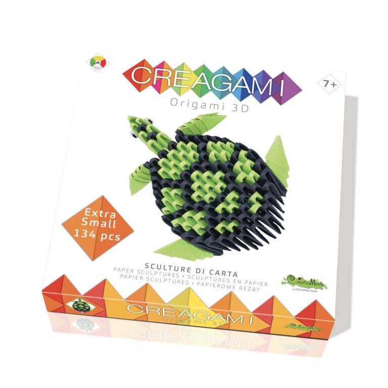 Creagami 3D Turtle Origami Kit