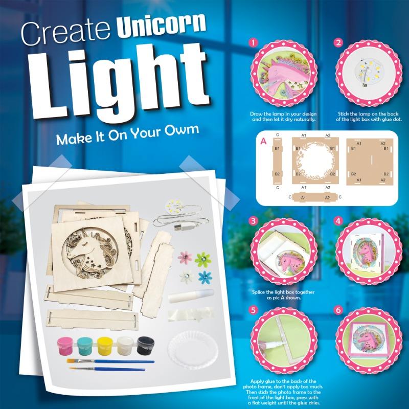 Create Unicorn Light Packaging View