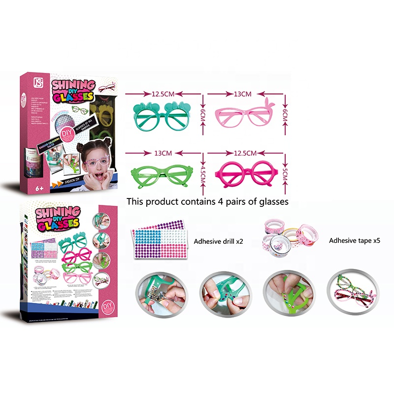 Custom DIY Plastic Glasses Set