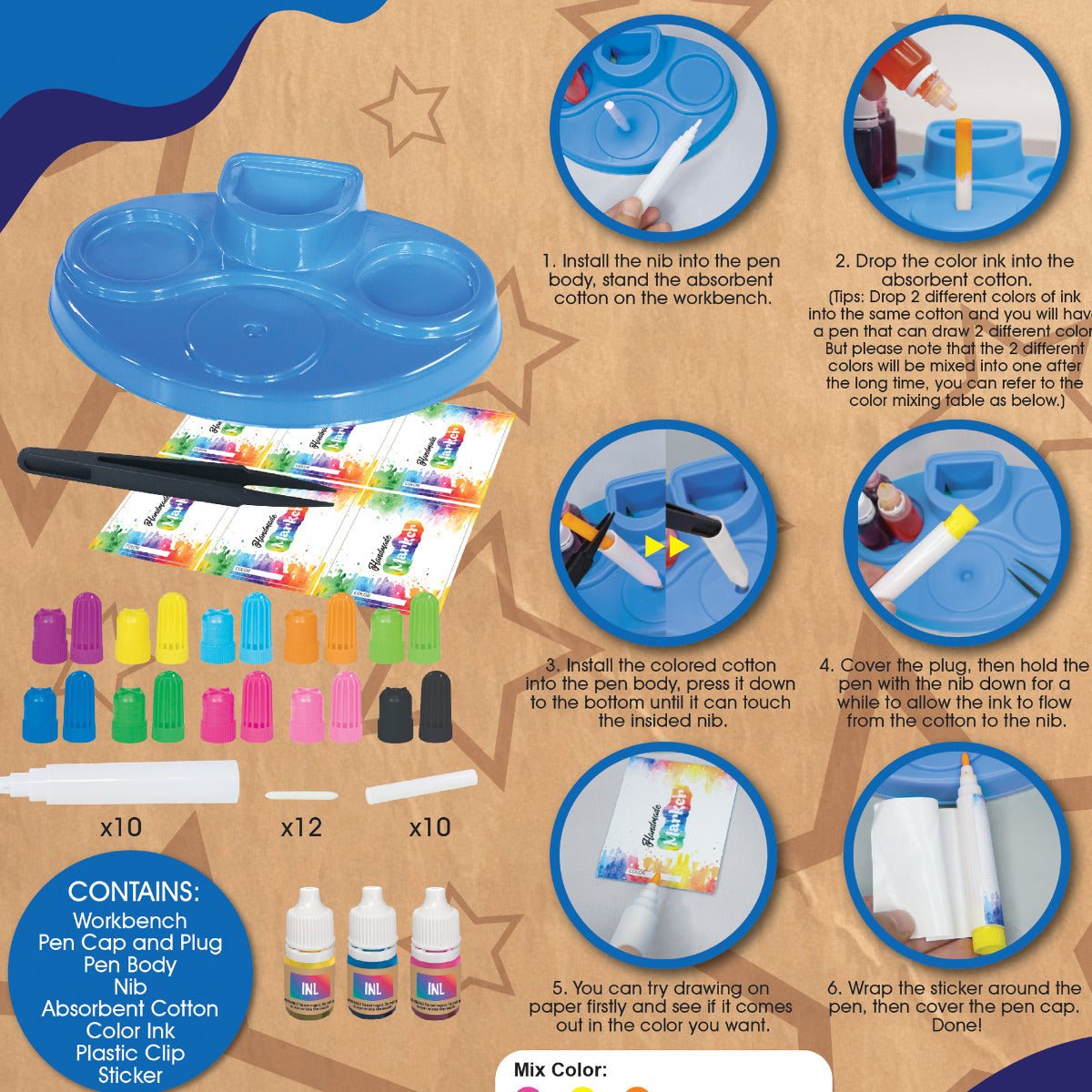 Custom Marker Making Set View