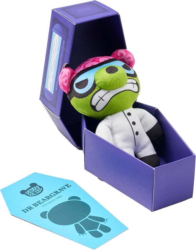 Deddy Bears Series 3 Dr Beargrave In Coffin 5 Inch Deddy Bears Yallatoys