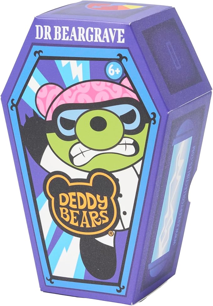 Deddy Bears Series 3 Dr Beargrave In Coffin 5 Inch Deddy Bears Yallatoys