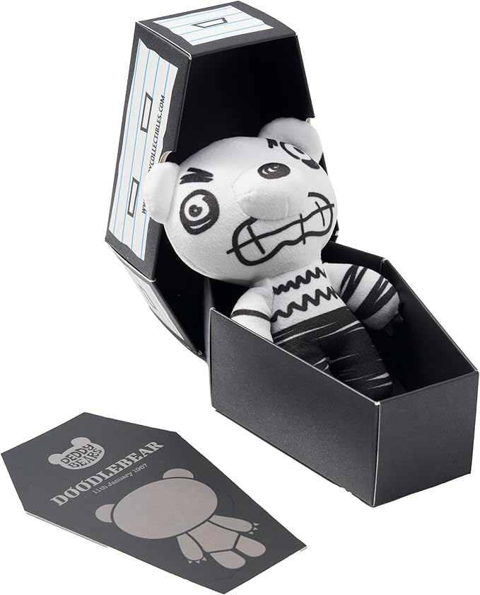 Deddy Bears Doodlebear in Coffin 5 Inch