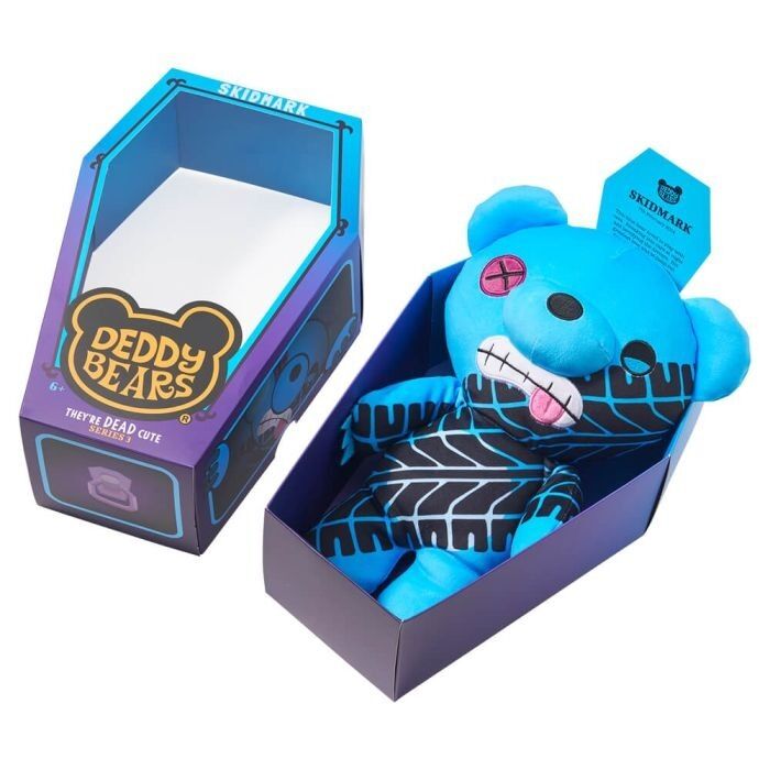 Deddy Bears Series 3 Skidmark In Coffin 12 Inch Deddy Bears Yallatoys