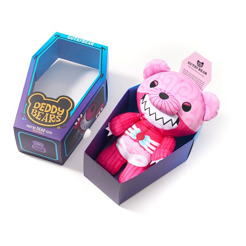 Deddy Bears Series 3 Gutsy Bear In Coffin 12 Inch