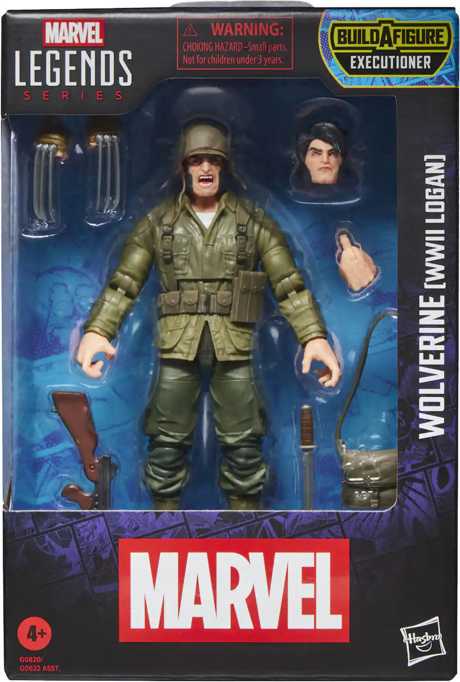 DC Universe Marvel Legends Wolverine (WWII Logan) Action Figure