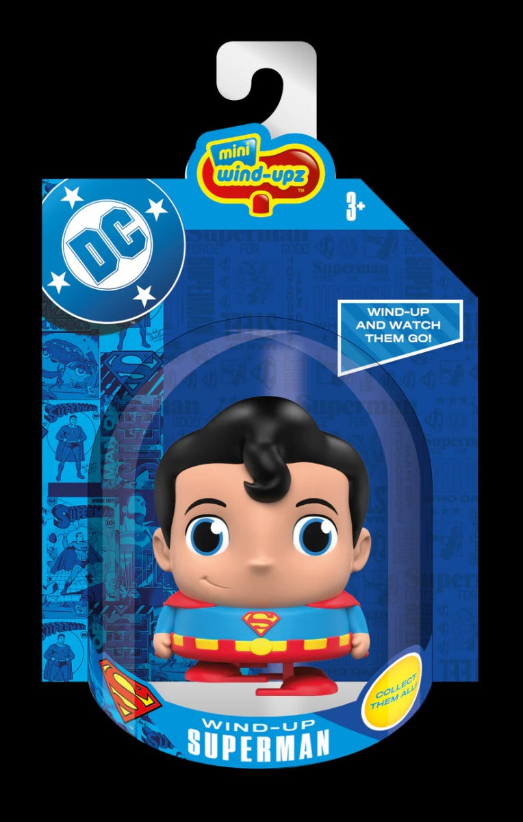 DC Multiverse Wind Upz Mini Superman Display View