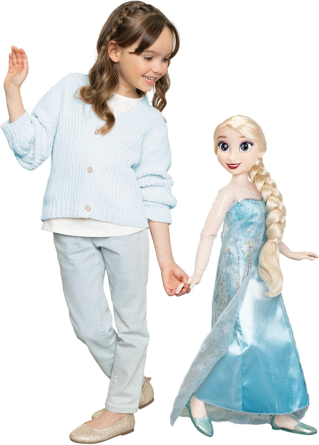 Disney Frozen Playdate Elsa Giant Doll 80cm Movable Disney Frozen Yallatoys